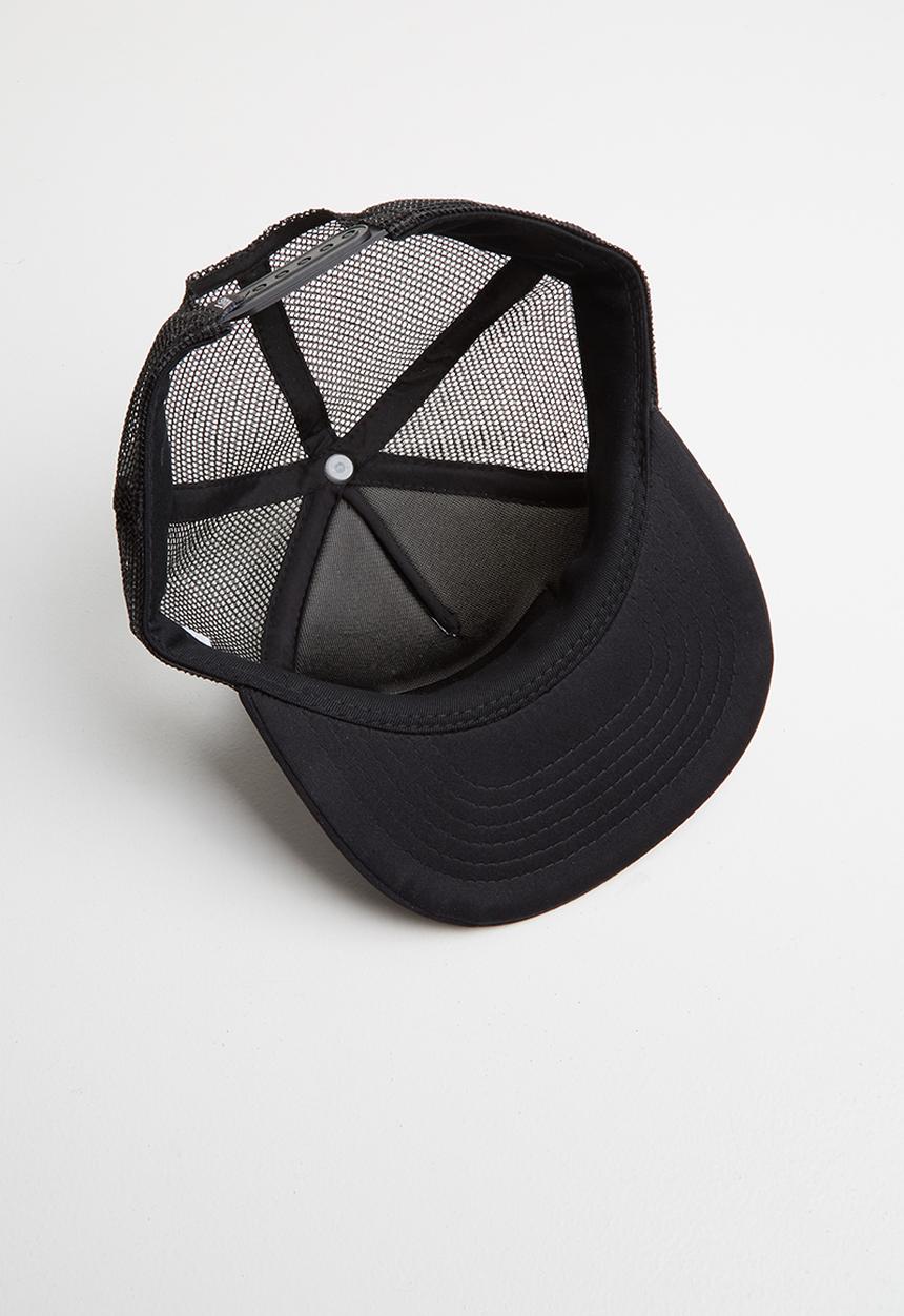 Vans - Full patch trucker boys cap - white & black