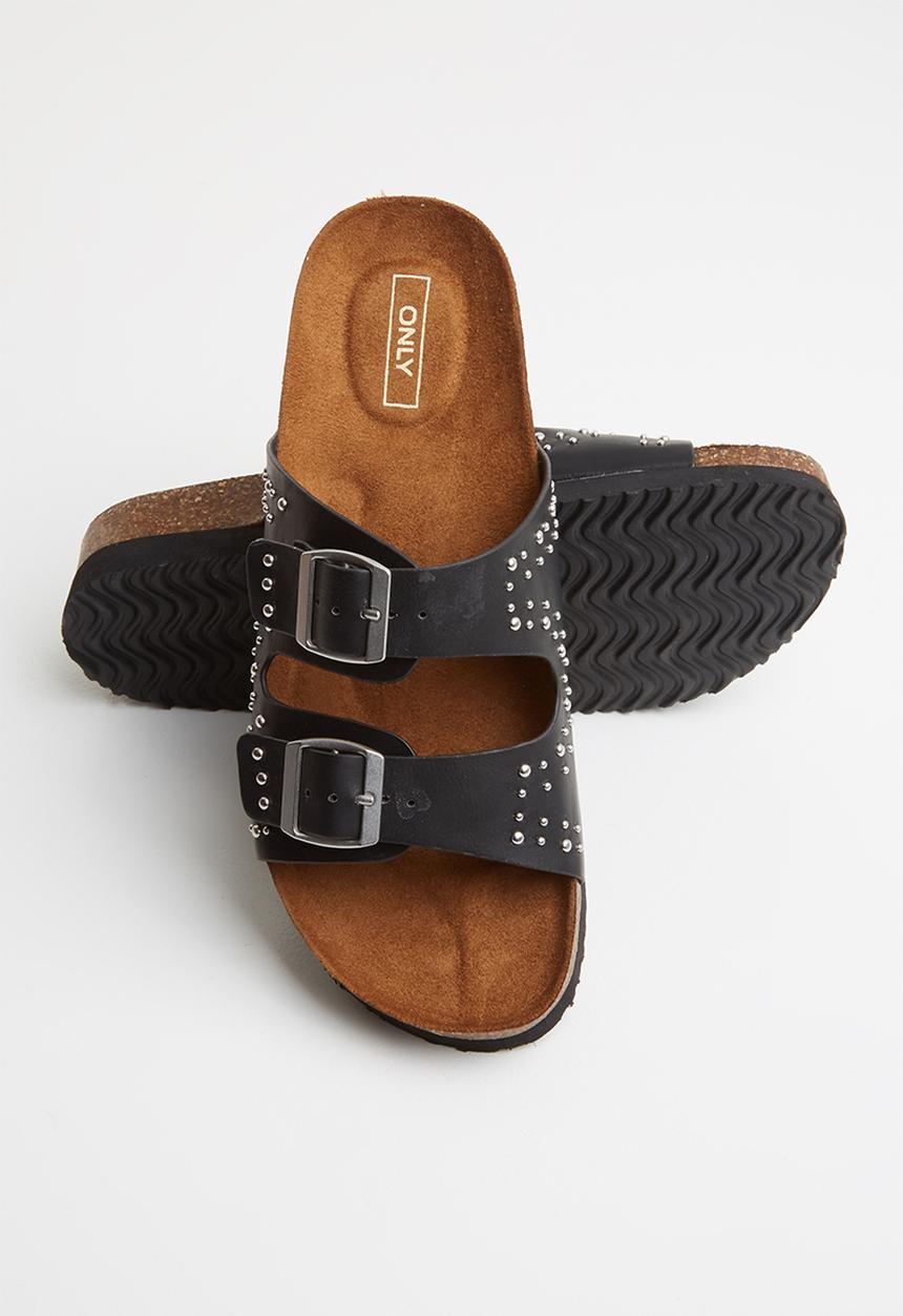 ONLY - Mathilda stud slip on - black