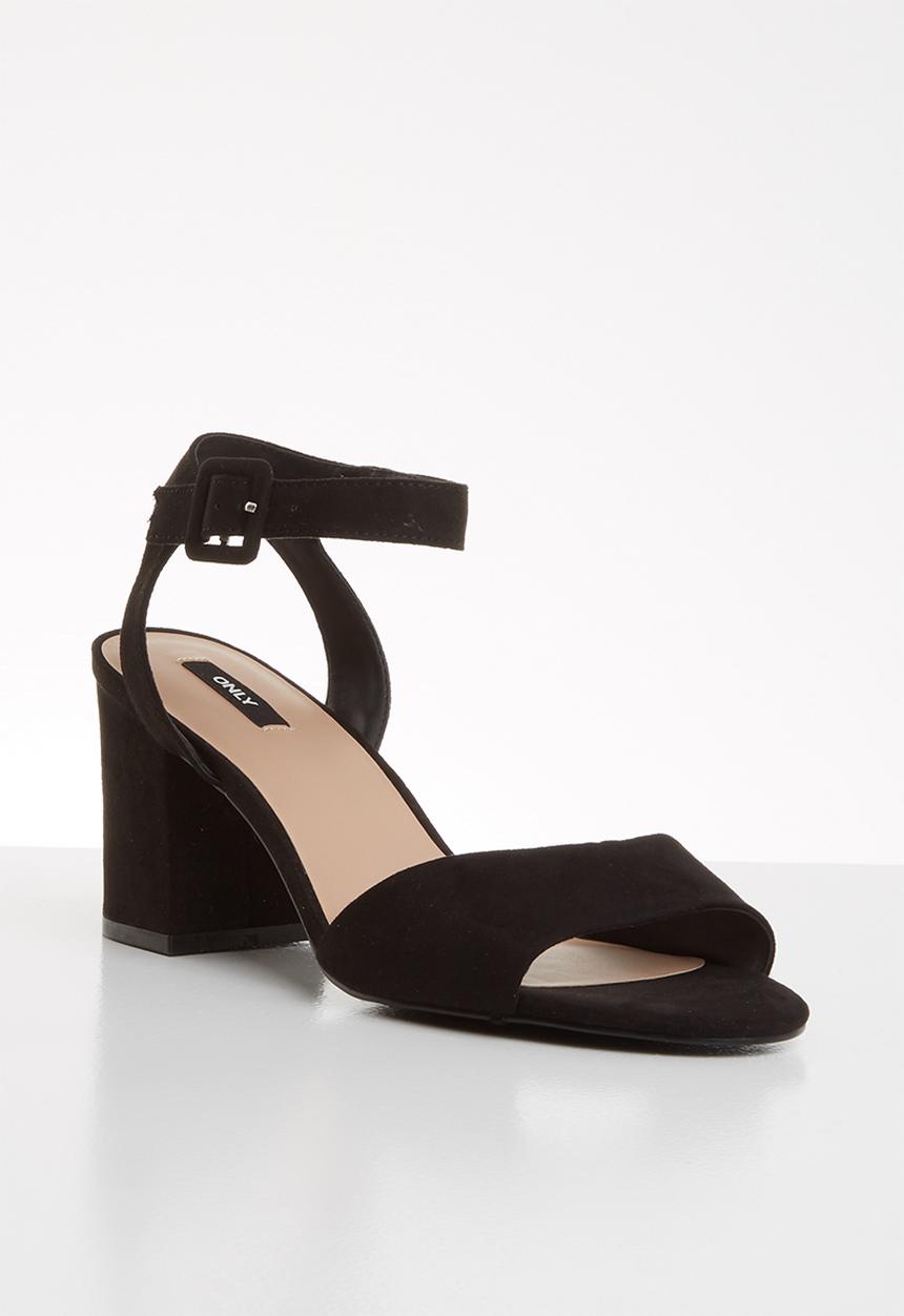 ONLY - Amanda heeled sandal - black