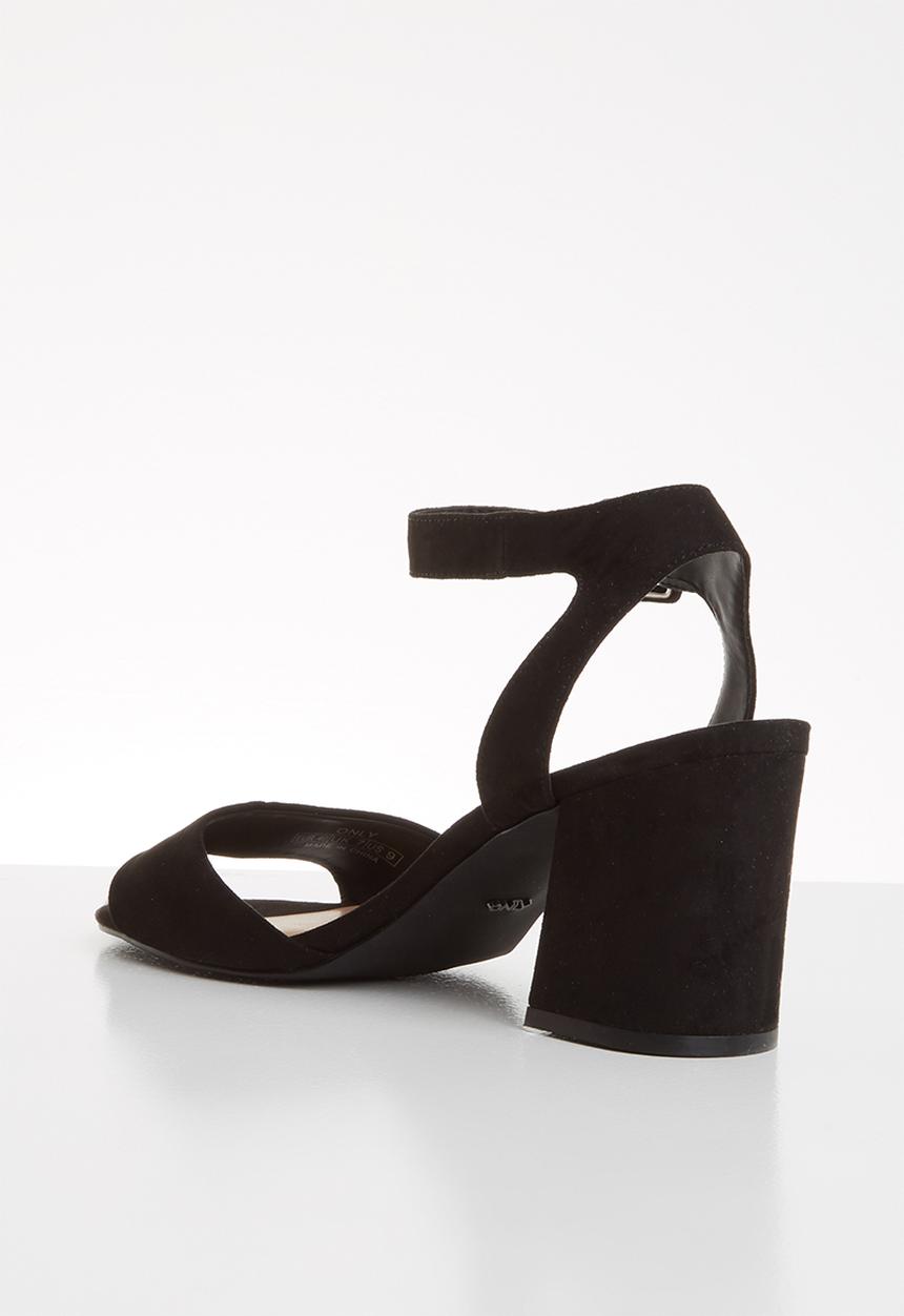 ONLY - Amanda heeled sandal - black