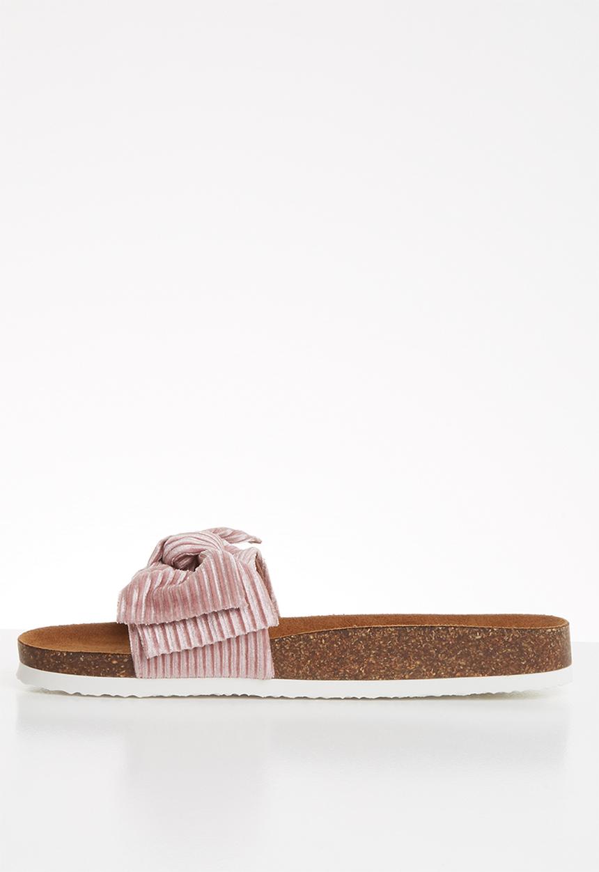 ONLY - Mathilda bow slip on - pink