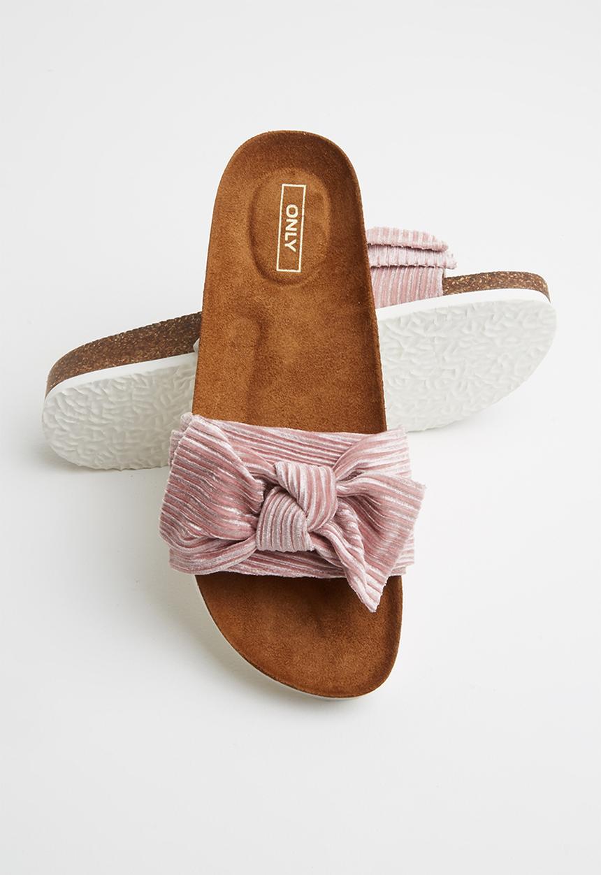 ONLY - Mathilda bow slip on - pink