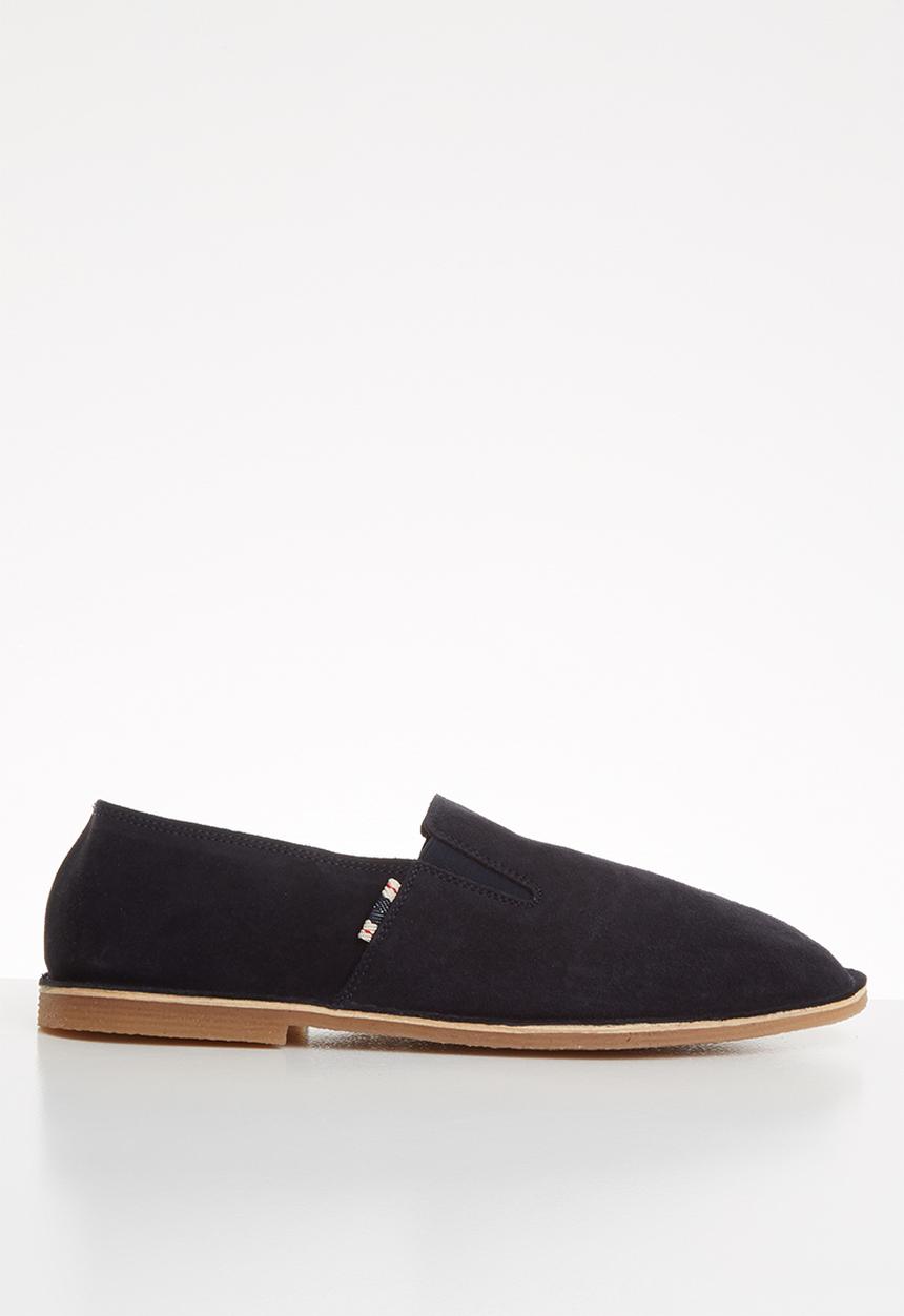 Jack & Jones - Niall suede loafer - navy