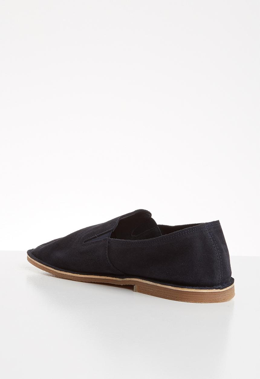 Jack & Jones - Niall suede loafer - navy