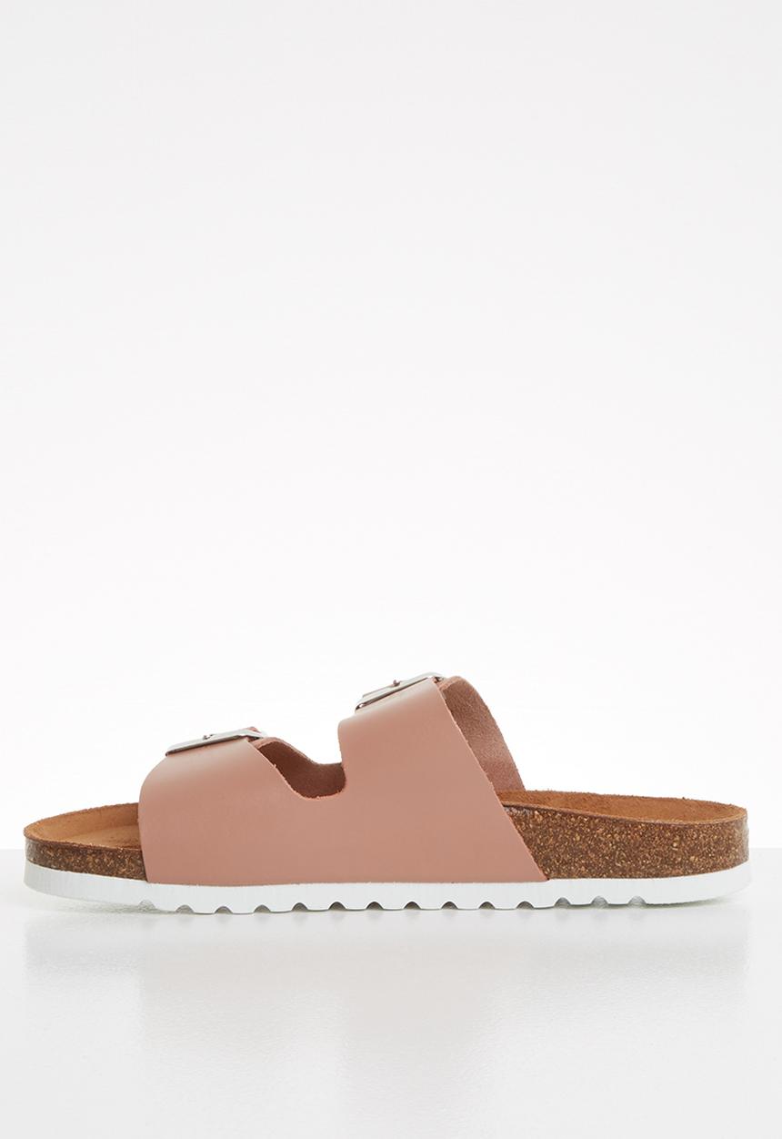 Vero Moda - Carla leather sandal - pink 