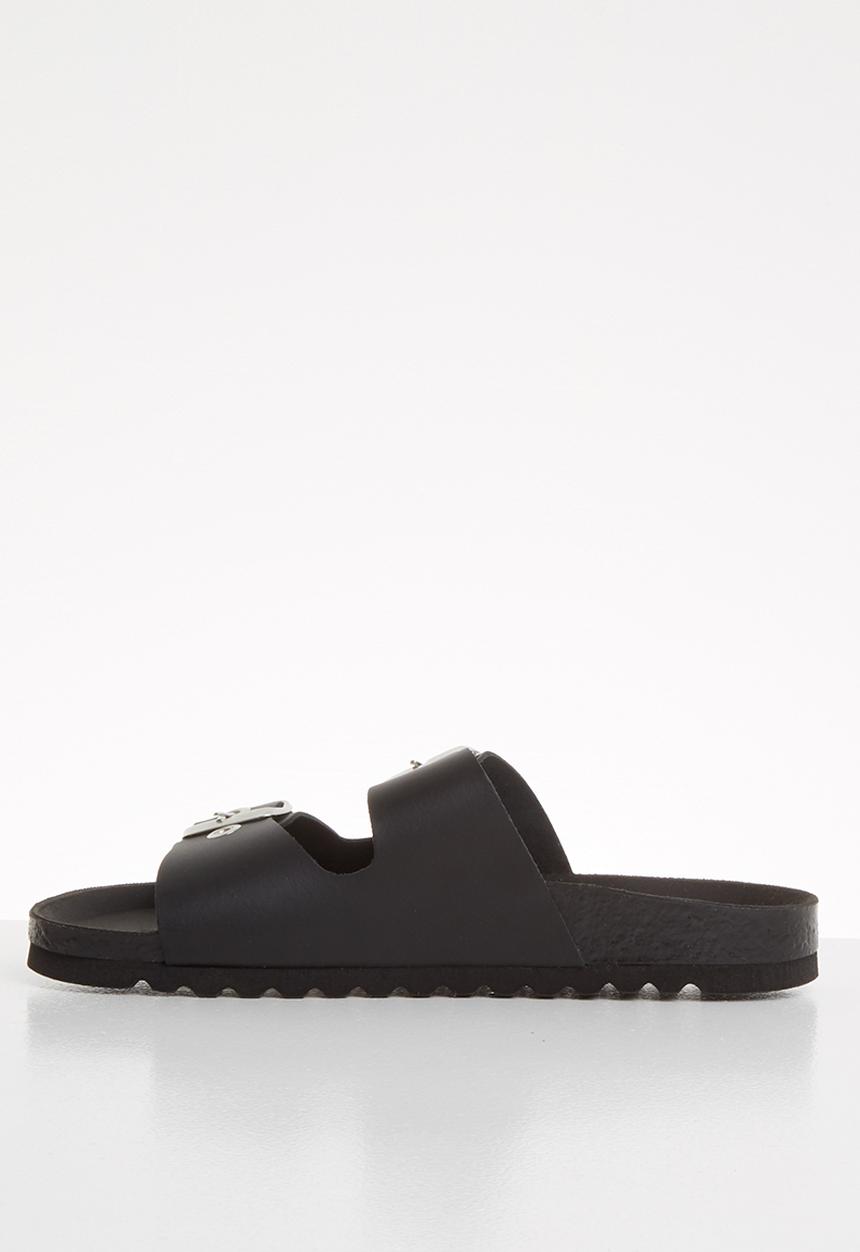 Vero Moda - Laura leather sandal - black