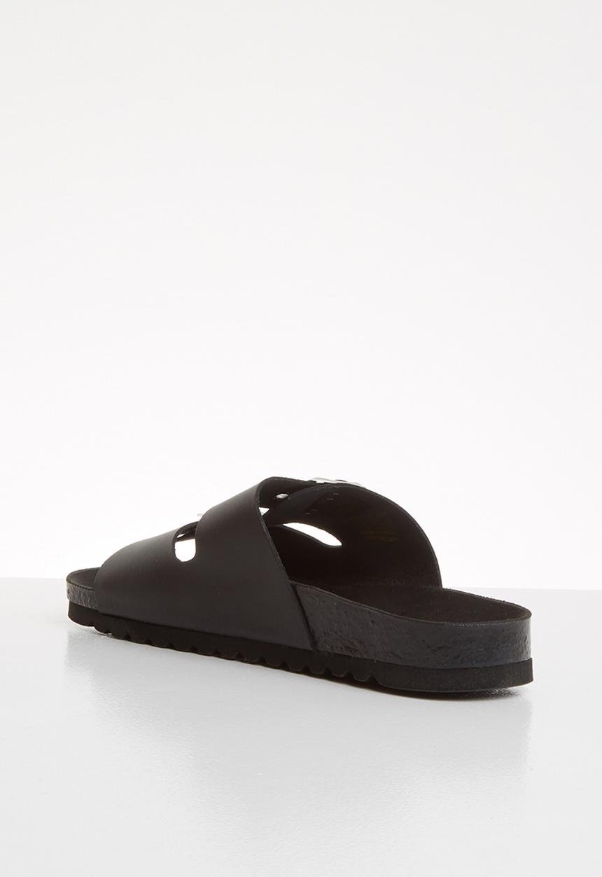 Vero Moda - Laura leather sandal - black