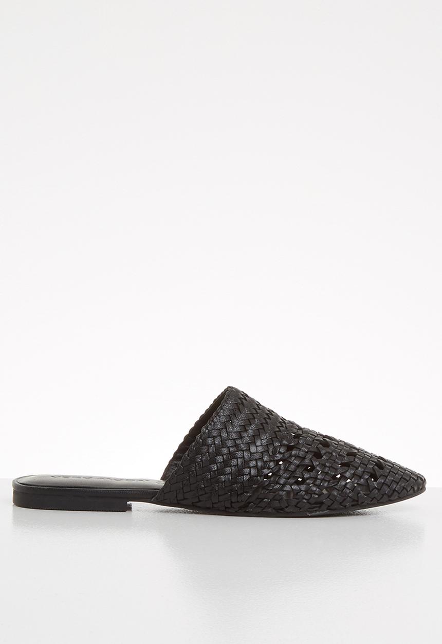 Vero Moda - Gaura leather mule - black