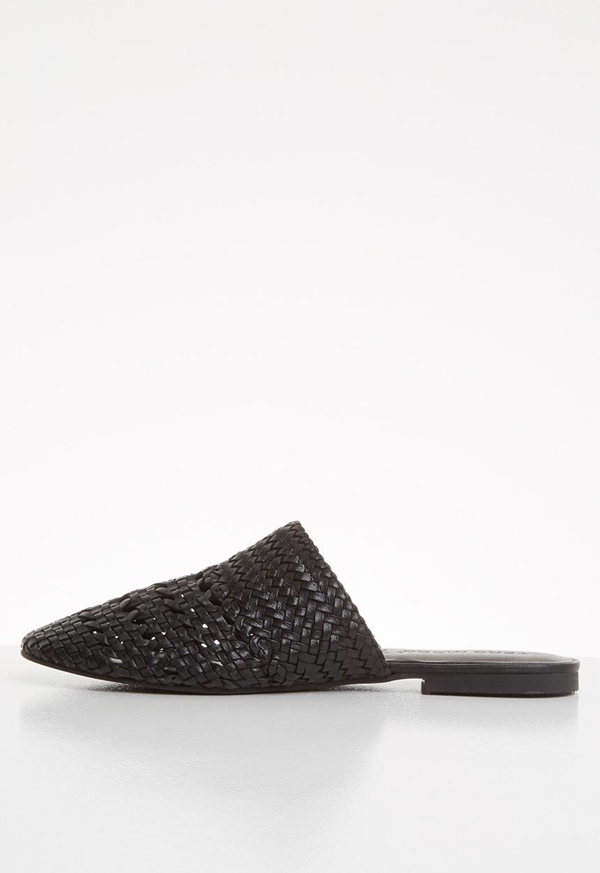 Vero Moda - Gaura leather mule - black