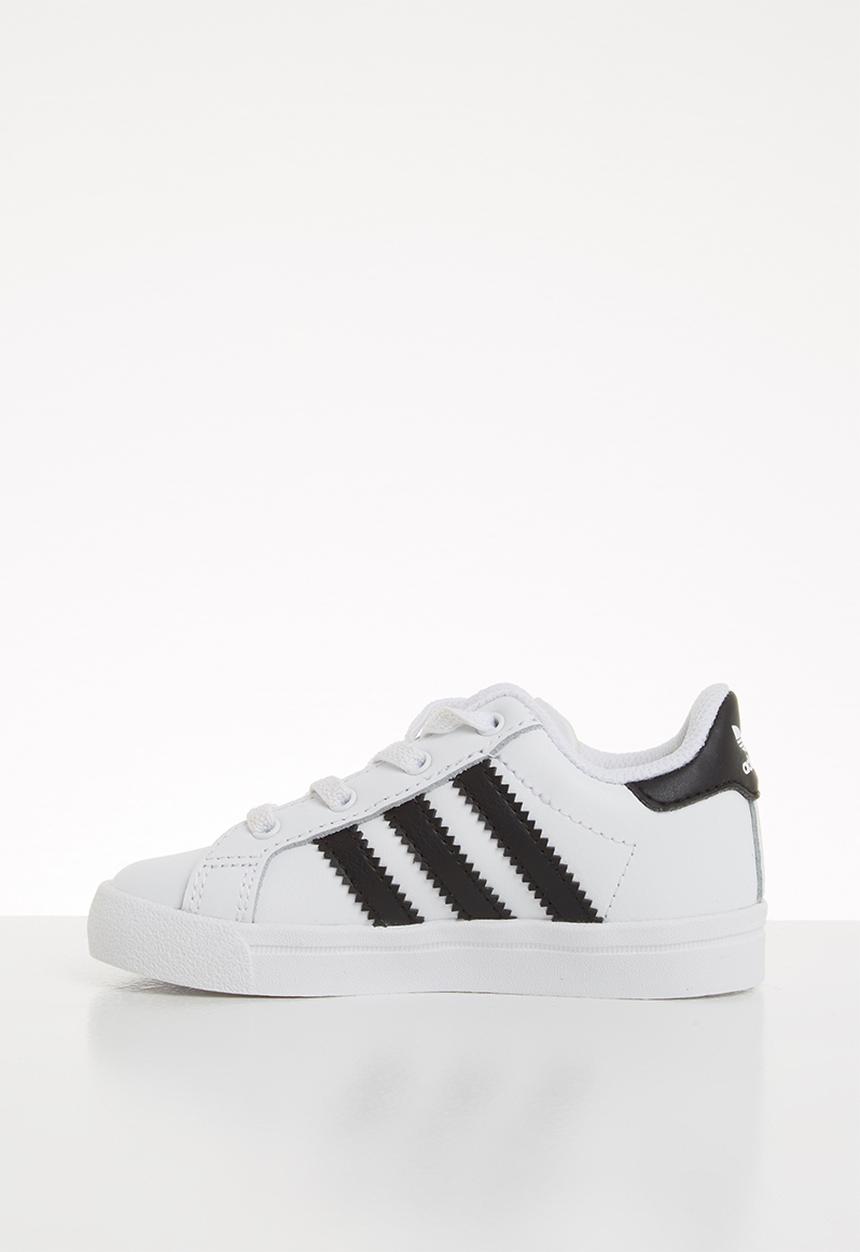 adidas Originals - Coast star shoes - black & white