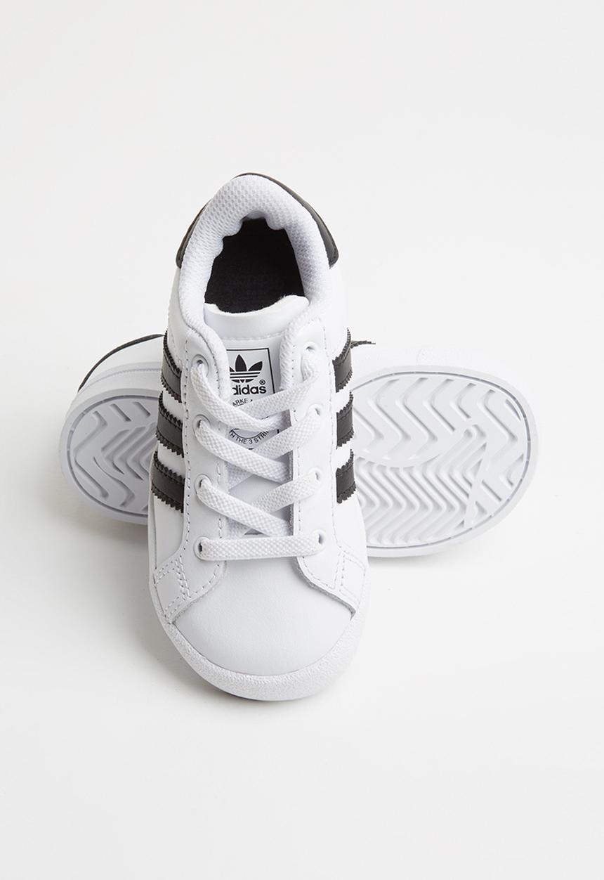 adidas Originals - Coast star shoes - black & white