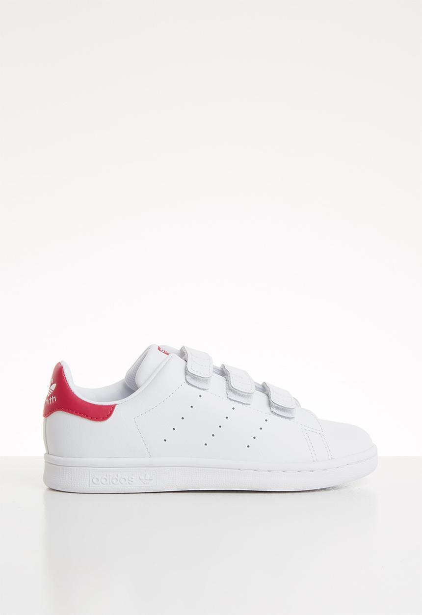 adidas Originals - Stan smith shoes - pink & white