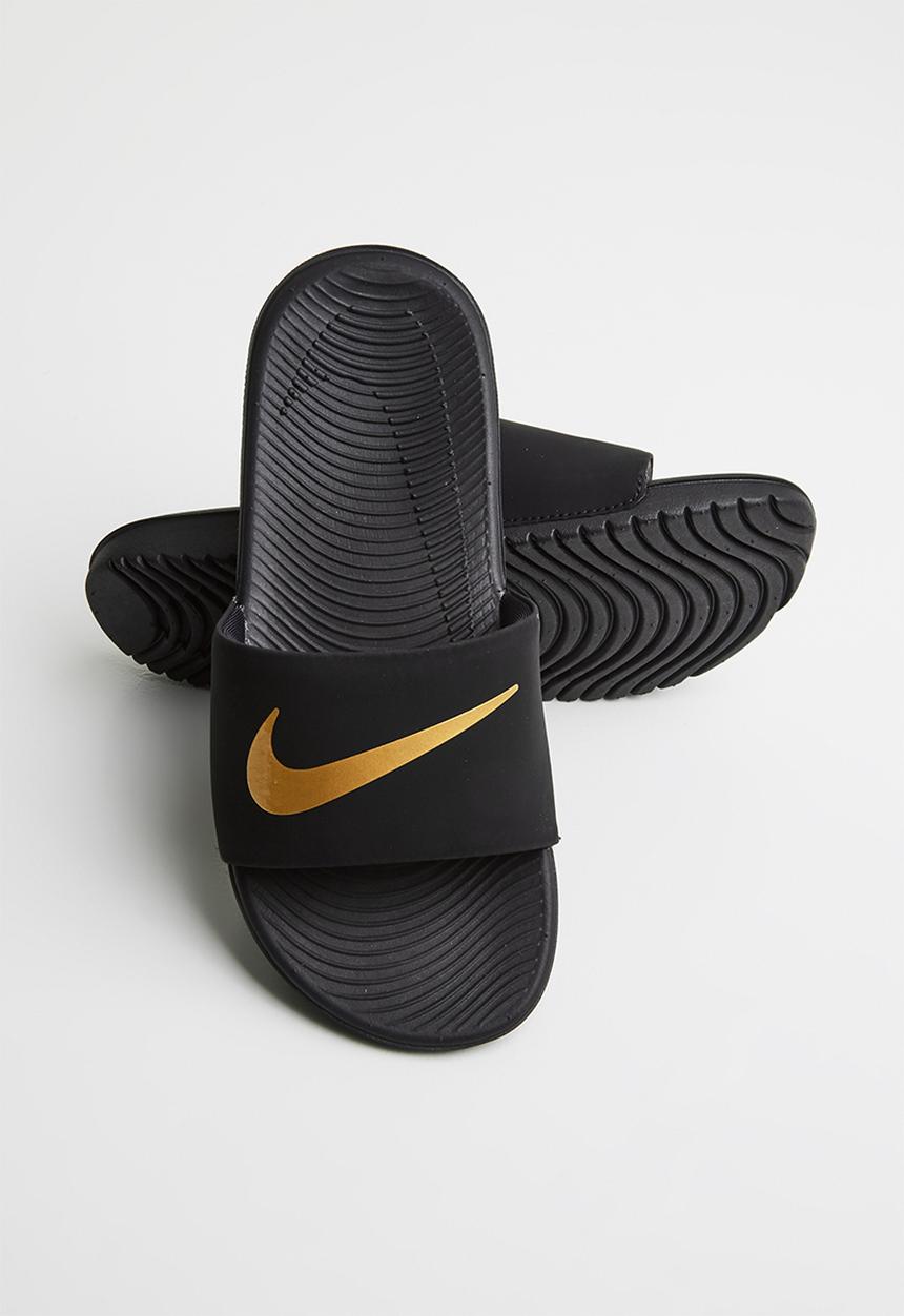 Nike - Nike kawa slides - black