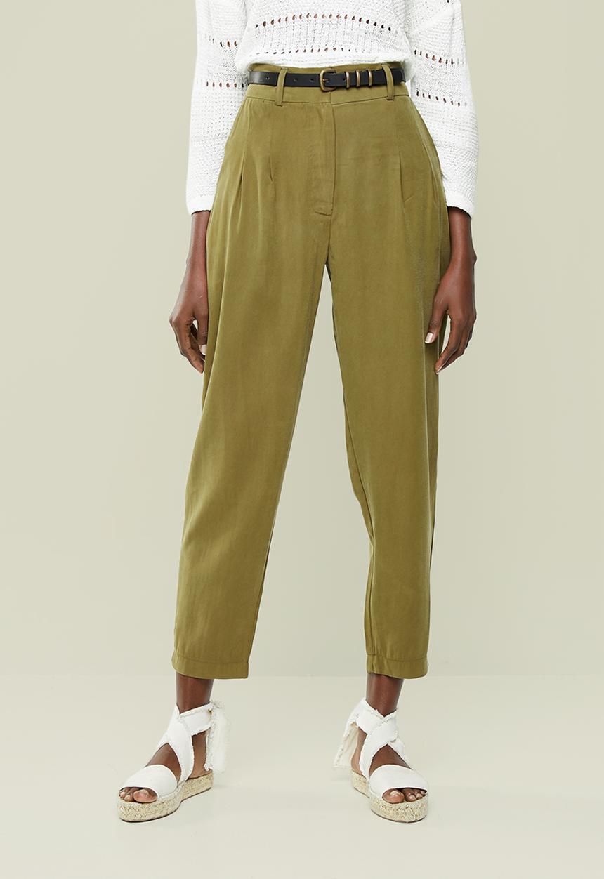 Superbalist - Premium soft tapered trouser- olive