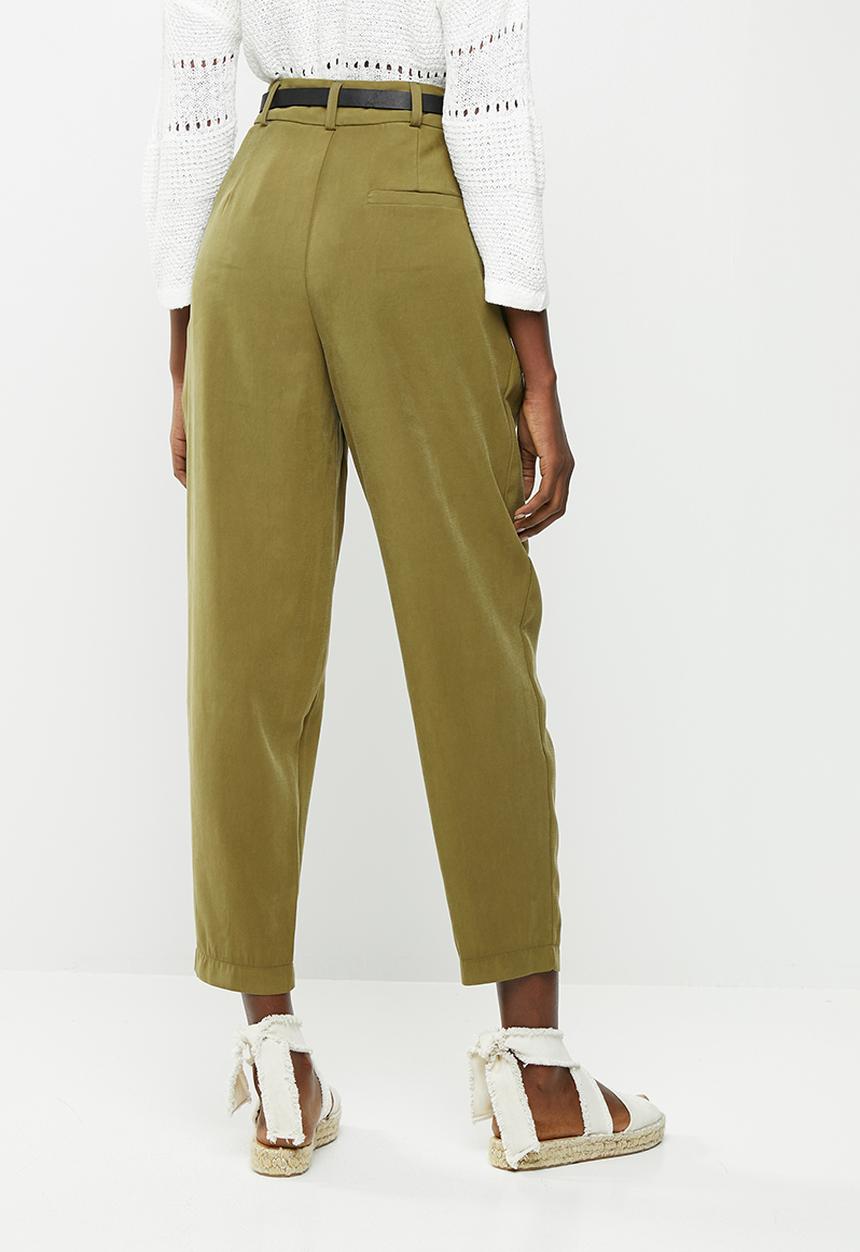 Superbalist - Premium soft tapered trouser- olive