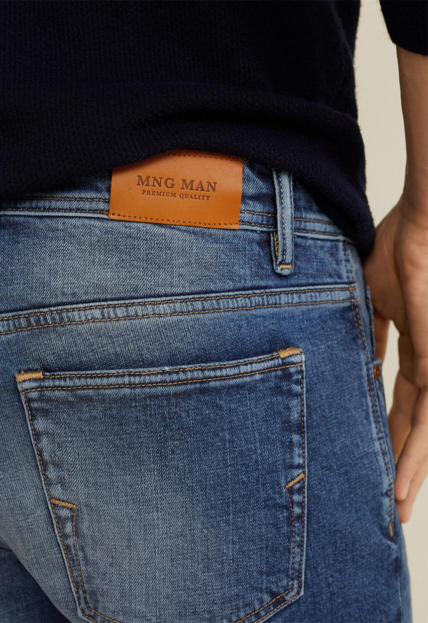 MANGO - Rock 4 bermuda shorts - blue