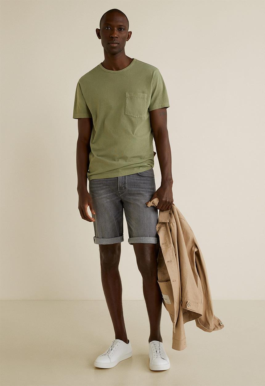 MANGO - Rock 4 bermuda shorts - grey