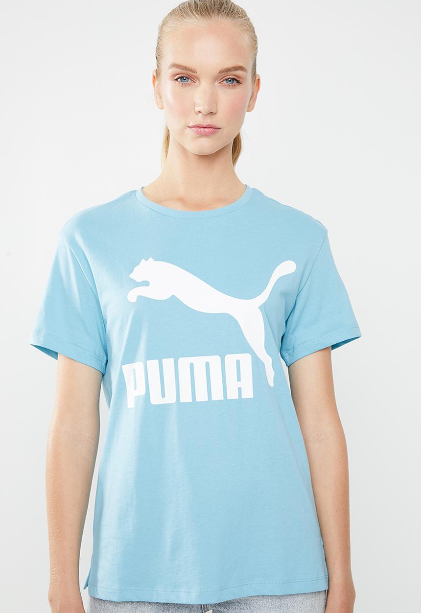 PUMA - Classic logo tee - blue
