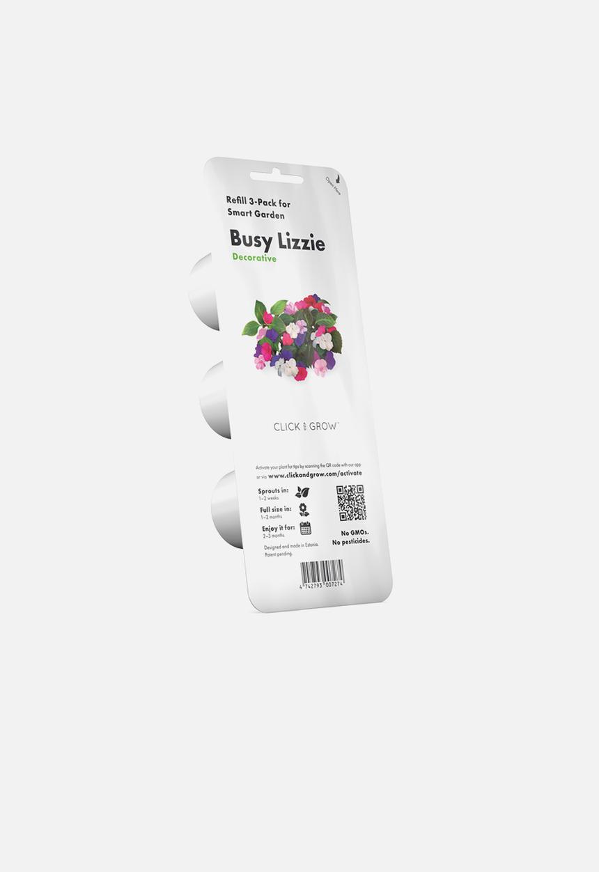 Click and Grow - Busy lizzie - 3 pack