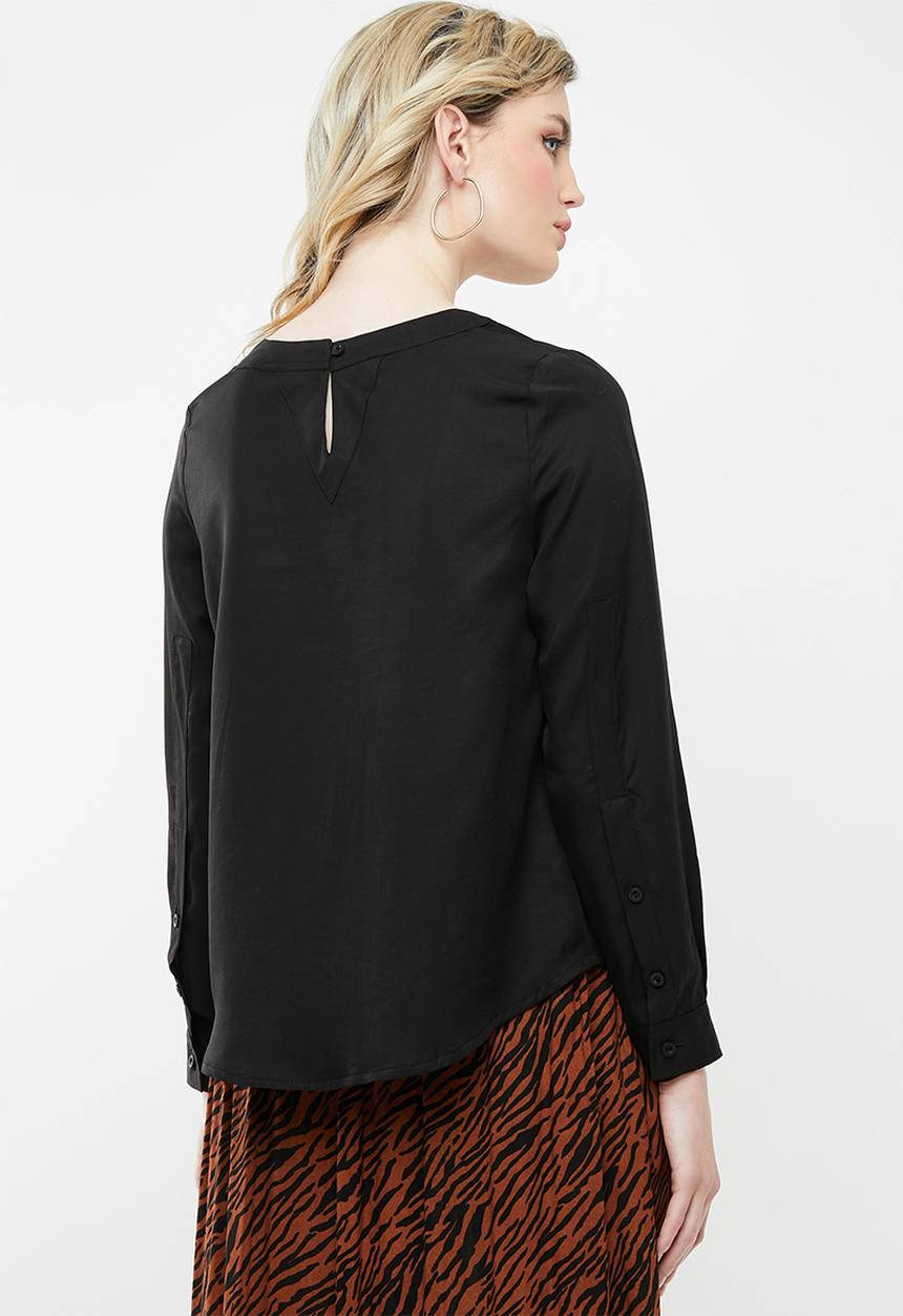 AMANDA LAIRD CHERRY - Neo blouse - black