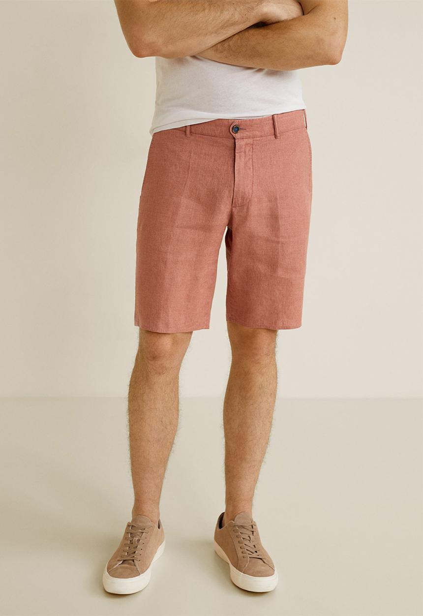 MANGO - Carp 4 bermuda shorts - pink