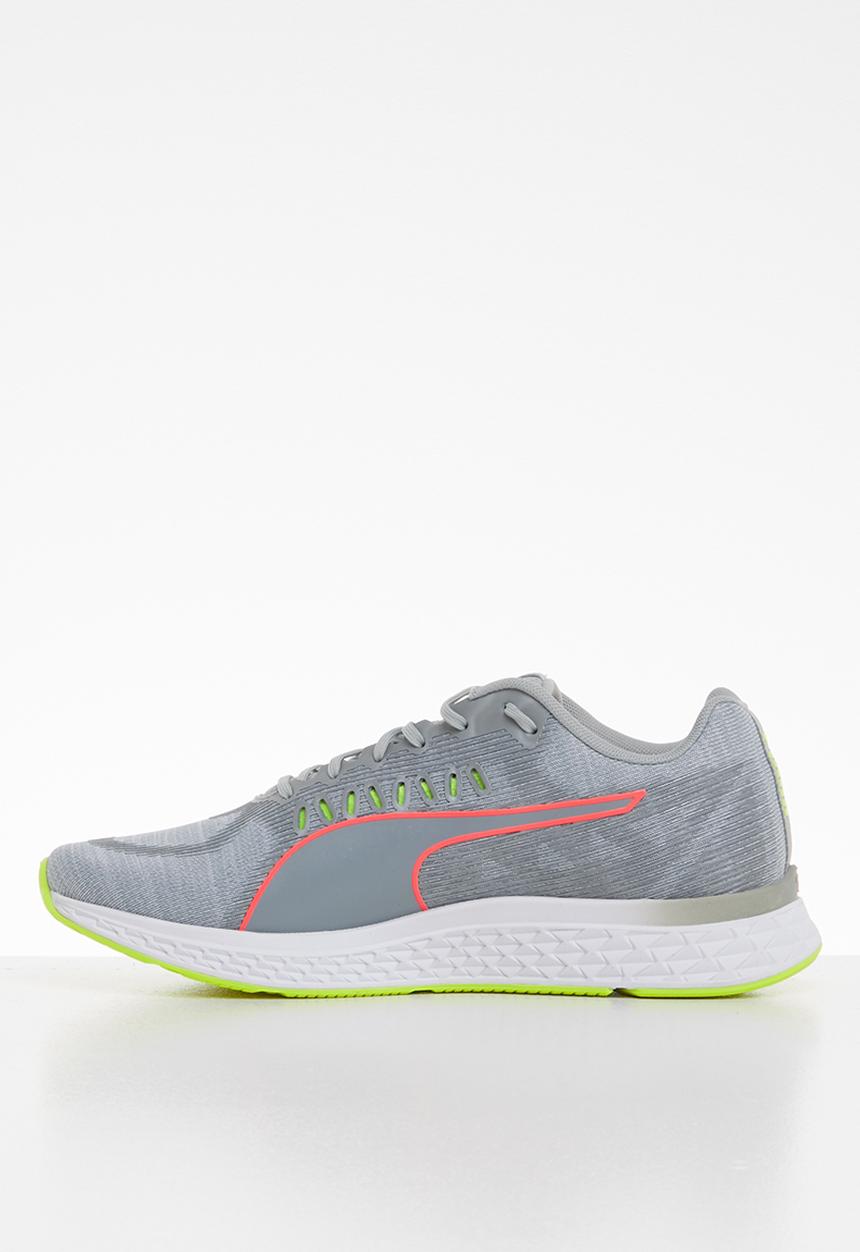 PUMA - Speed sutamina womens - quarry-yellow alert-pink alert