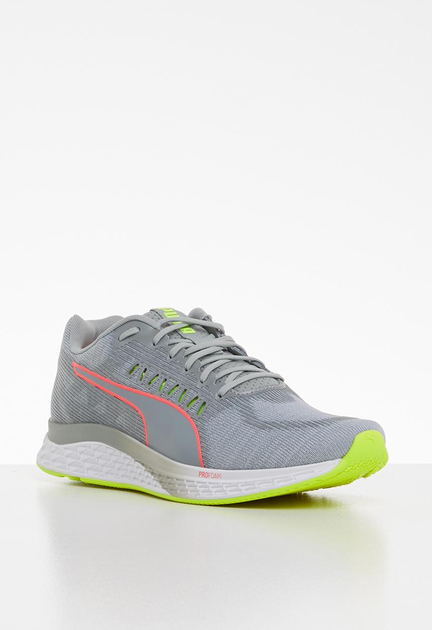 PUMA - Speed sutamina womens - quarry-yellow alert-pink alert