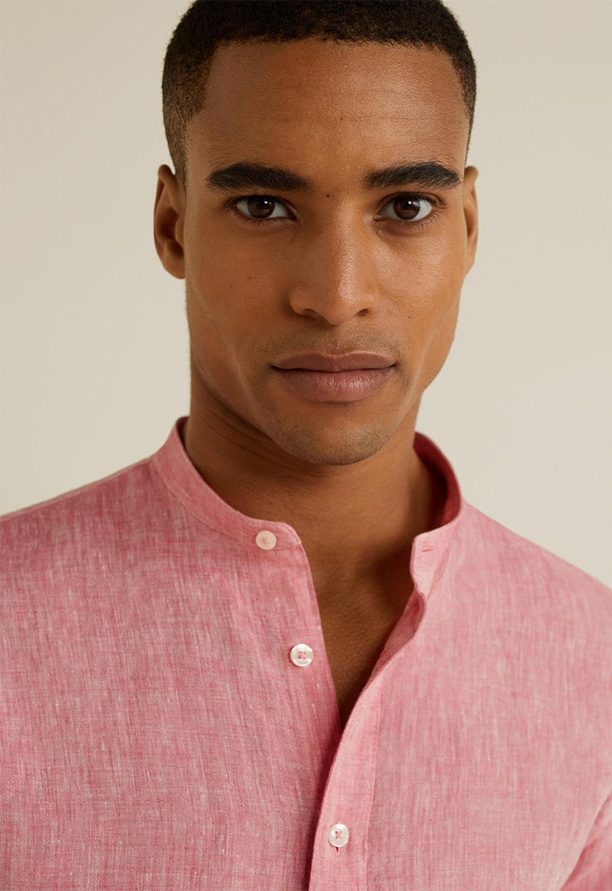 MANGO - Chennai shirt - pink