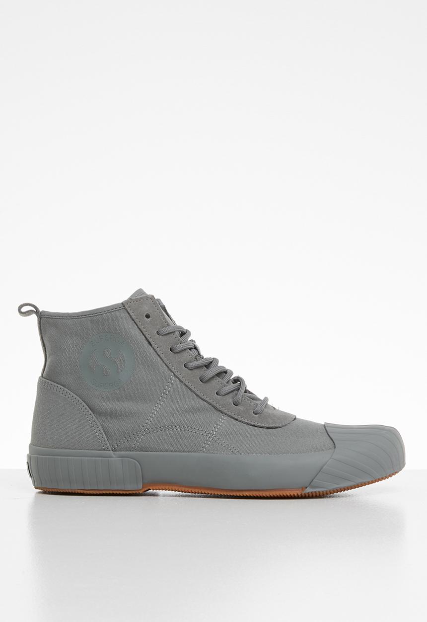 SUPERGA - 228 Cotu canvas logo boot - grey
