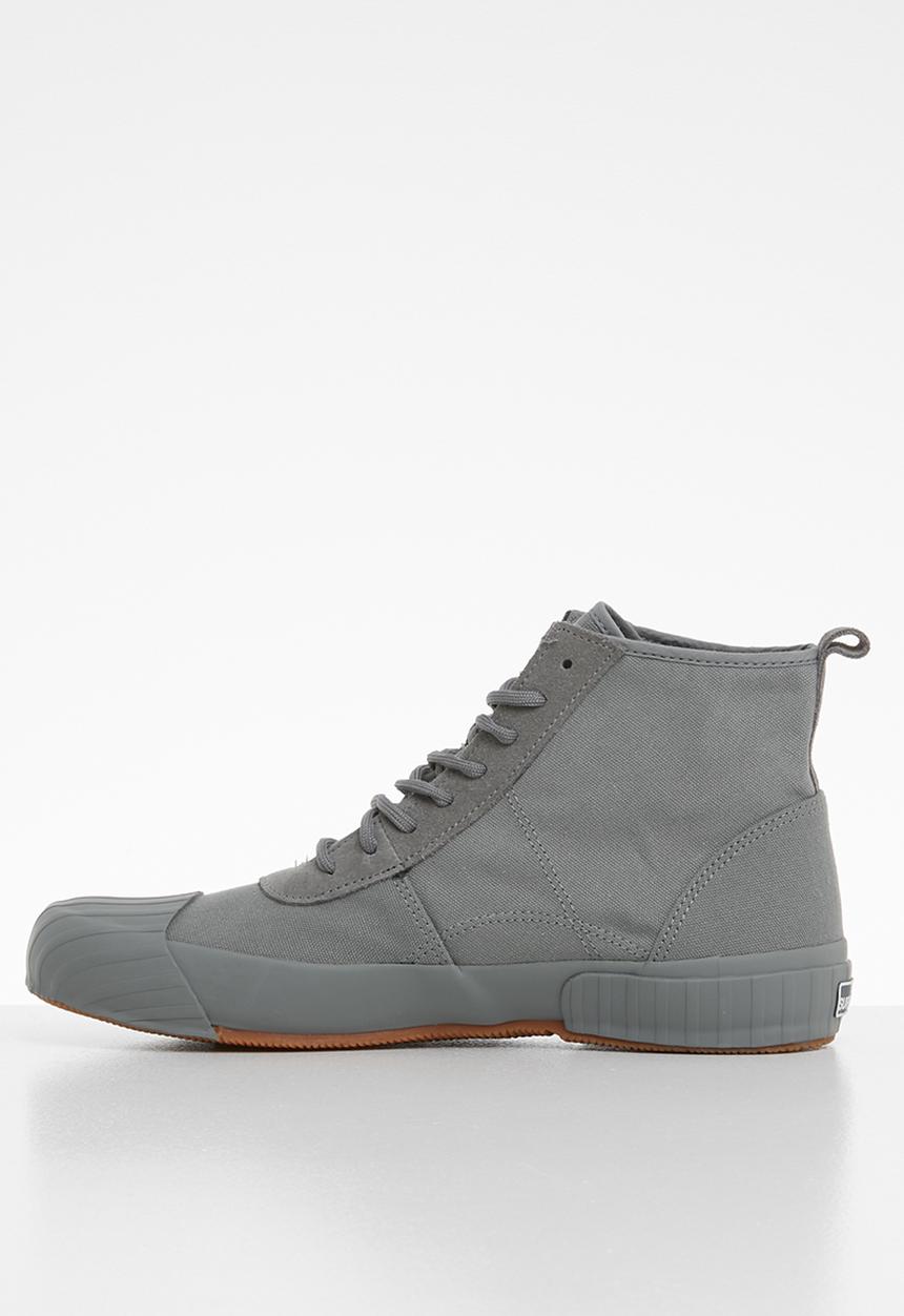 SUPERGA - 228 Cotu canvas logo boot - grey
