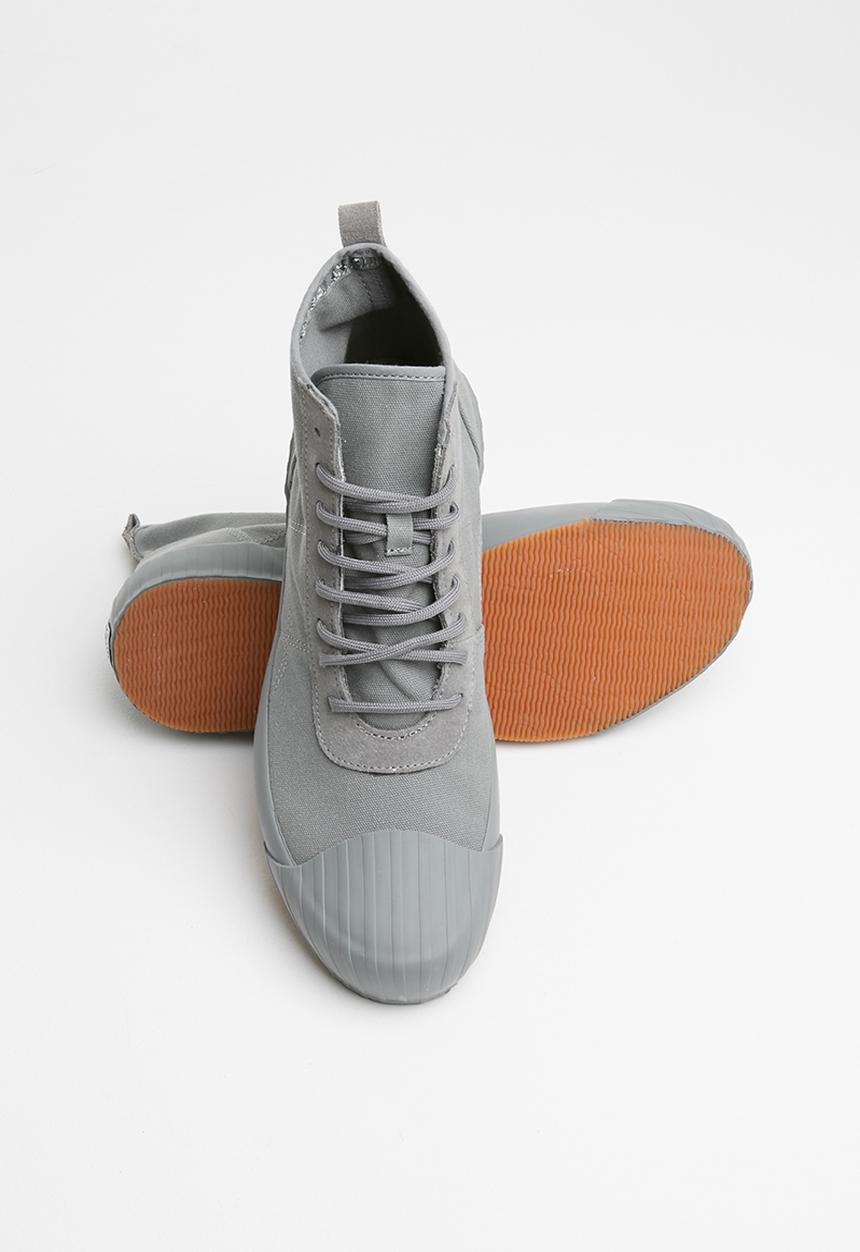 SUPERGA - 228 Cotu canvas logo boot - grey