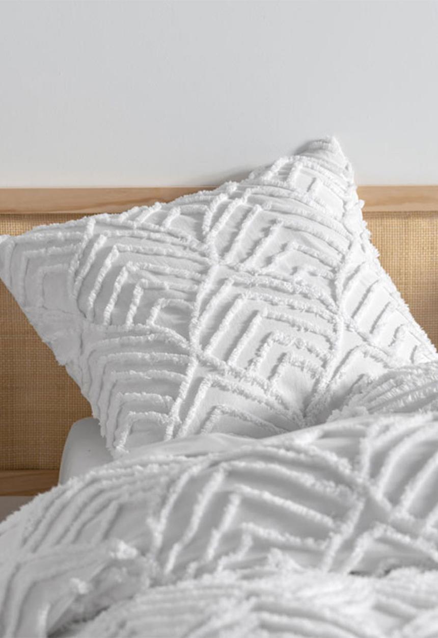 Linen House - Ramona duvet cover set - white