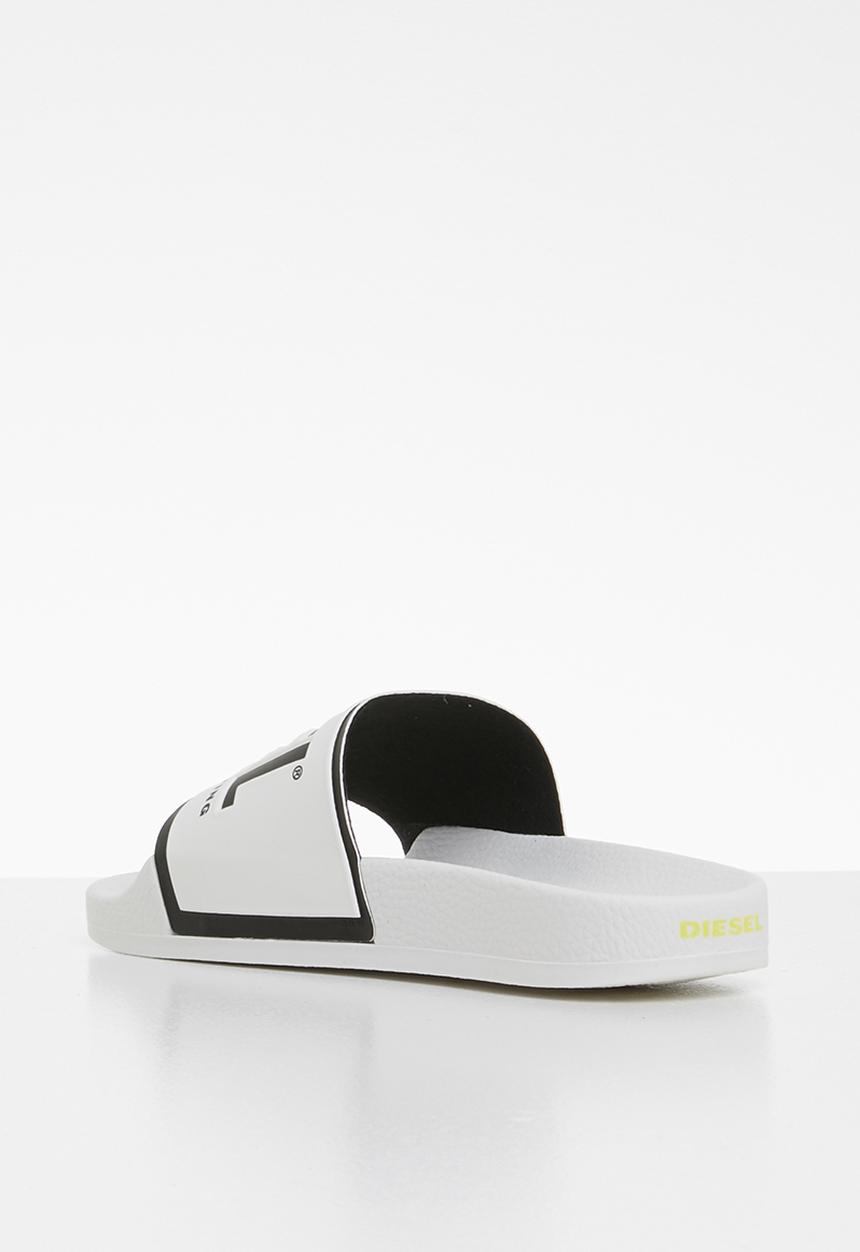 Diesel  - SA-valla w slides - star white/black/yellow