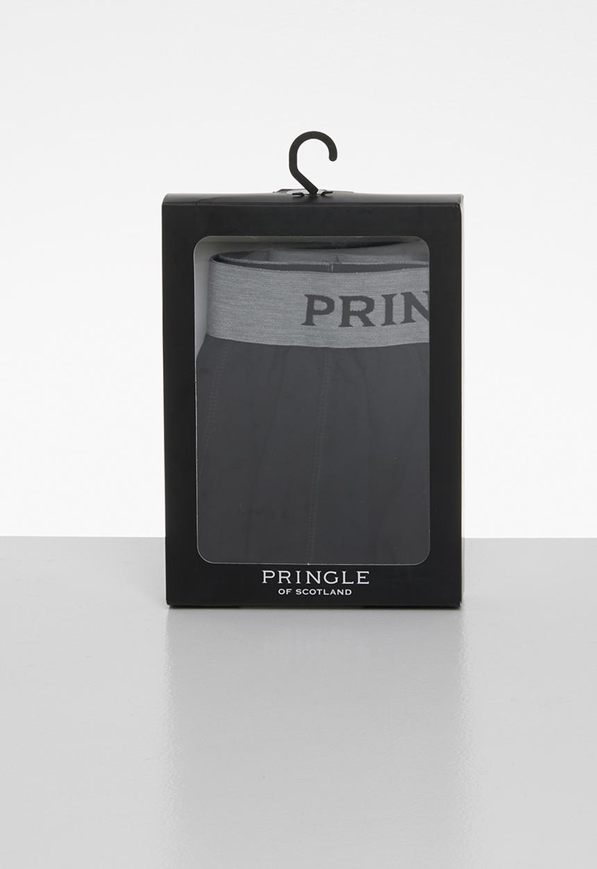 Pringle of Scotland - Simon knitted boxers - black