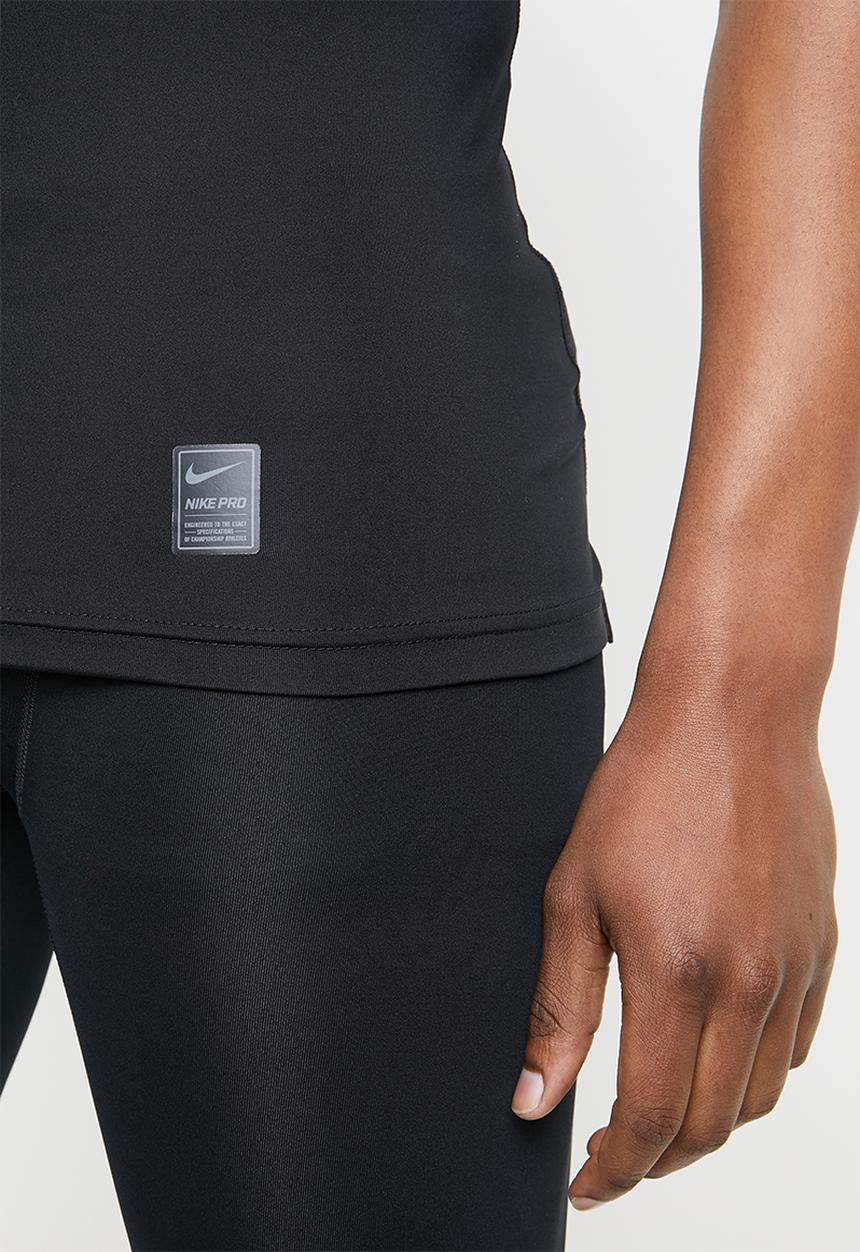 Nike - Np short sleeve top - black & white