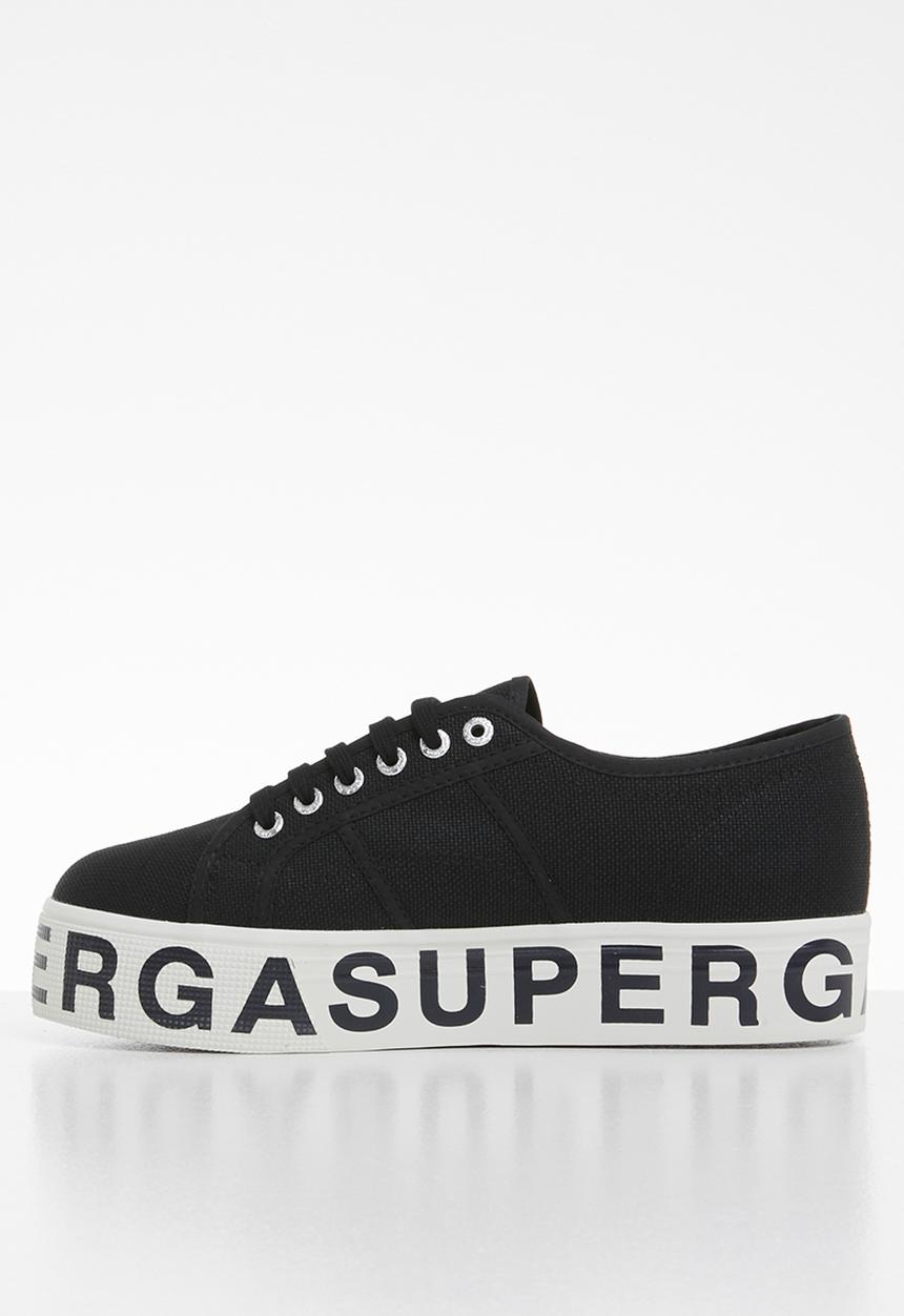 SUPERGA - 2790 Canvas logo - black & white
