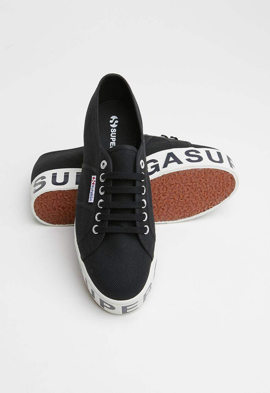 SUPERGA - 2790 Canvas logo - black & white