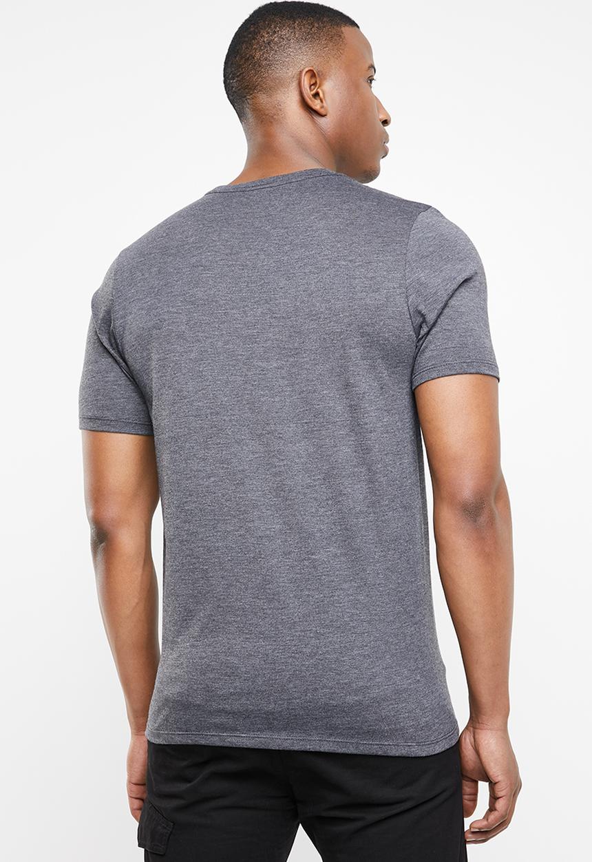 Hurley - Oao short sleeve solid tee - charcoal