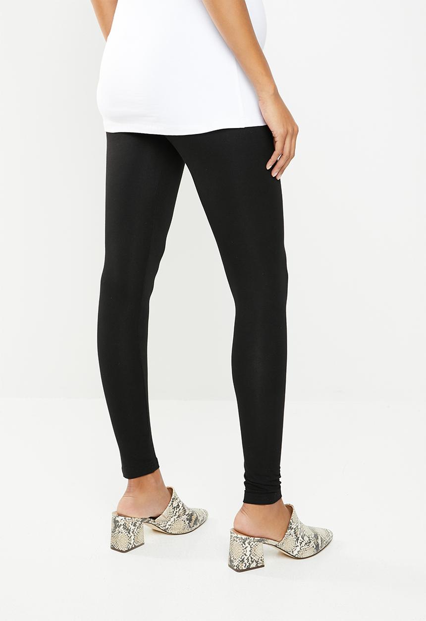 New Look - Two pack maternity leggings - black
