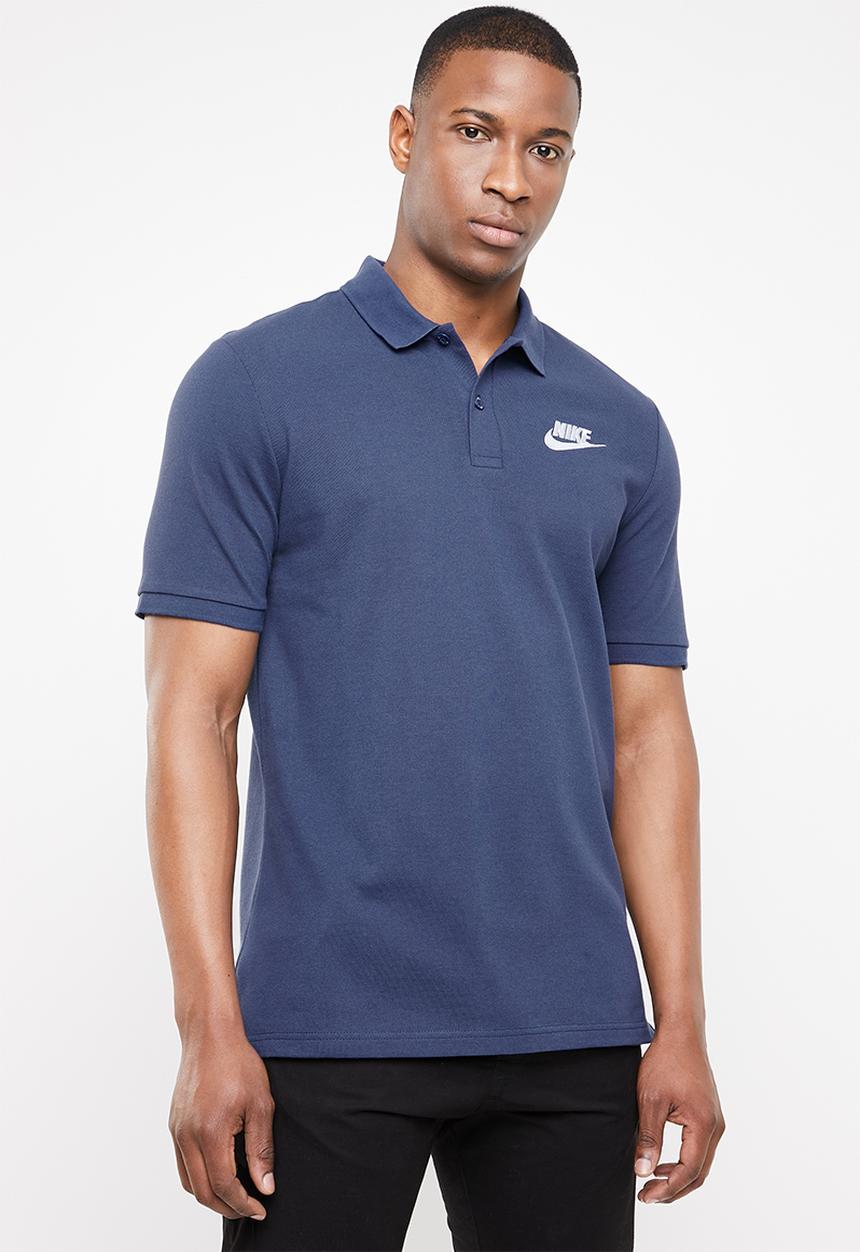 Nike - NSW CE polo matchup - navy & white