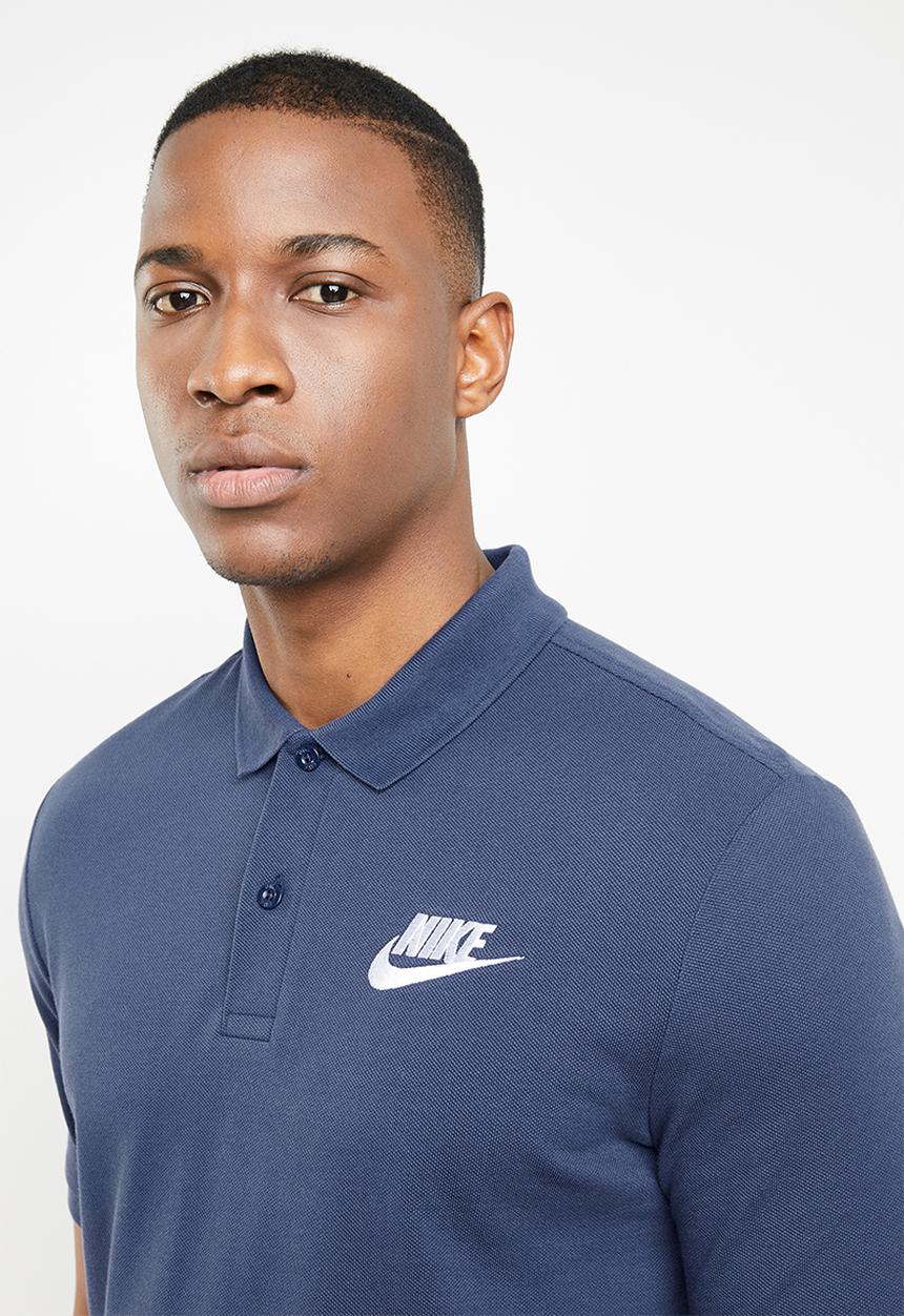 Nike - NSW CE polo matchup - navy & white