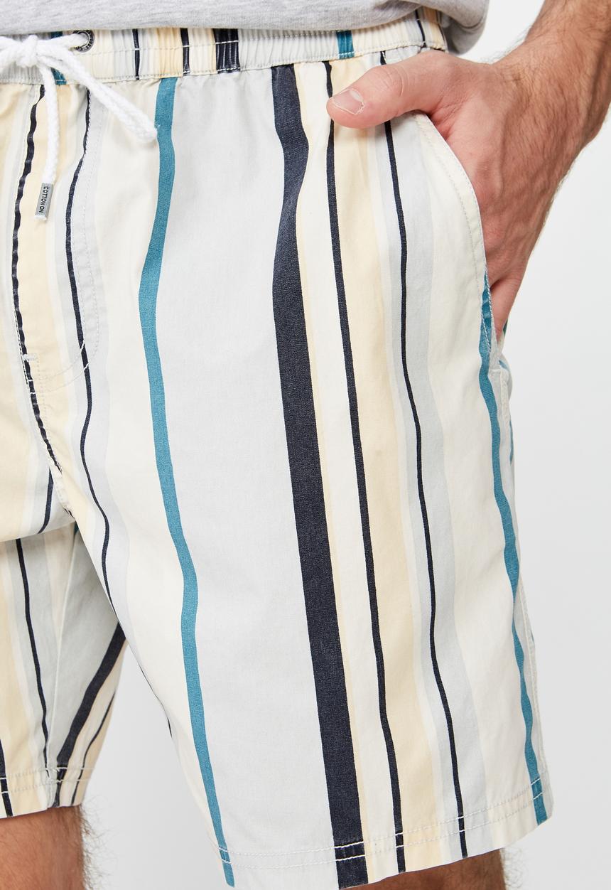 Cotton On - Hoff multi stripe shorts - multi