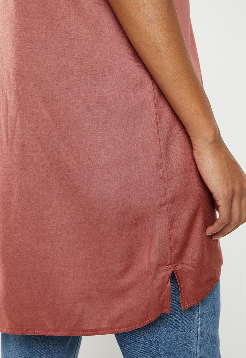 Superbalist - Longer length shirt - pink