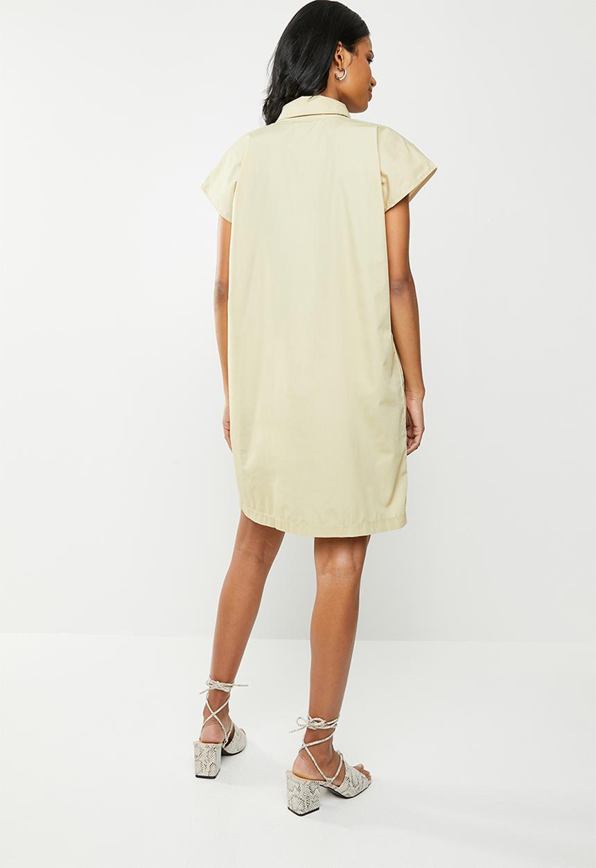 Superbalist - Mini shirt dress - beige