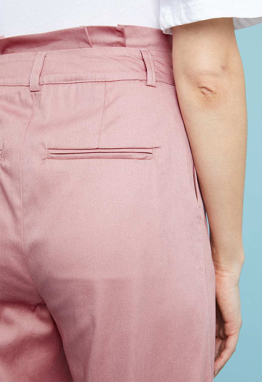 Superbalist - Paperbag cullotte - pink