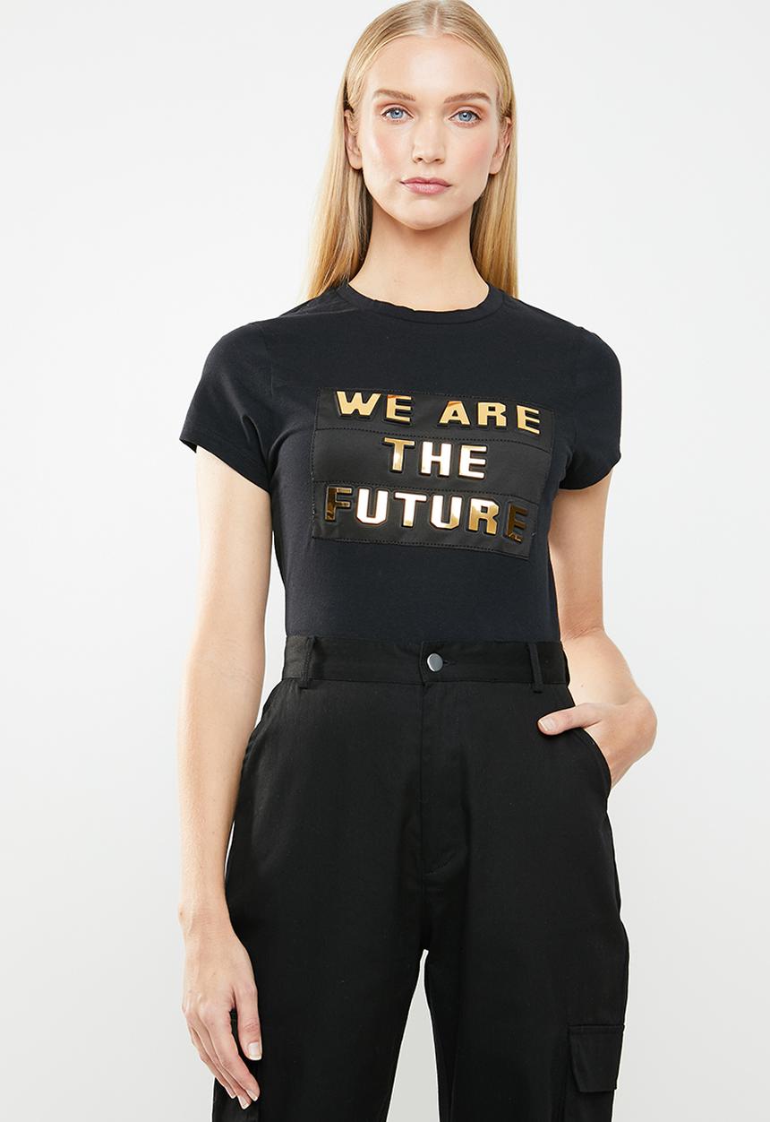 STYLE REPUBLIC - We are the future T-shirt - black