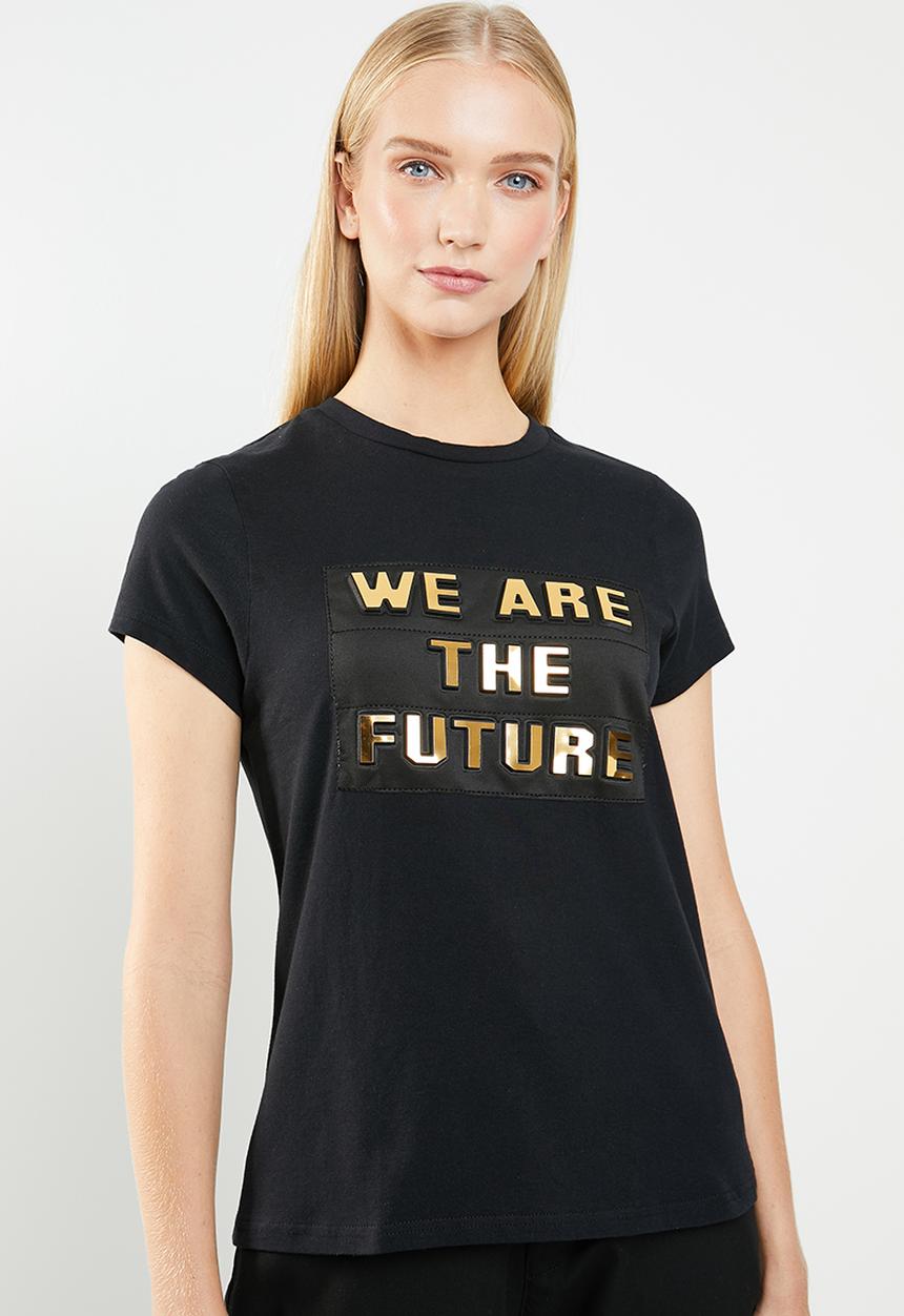 STYLE REPUBLIC - We are the future T-shirt - black