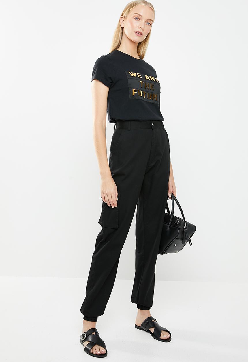 STYLE REPUBLIC - We are the future T-shirt - black
