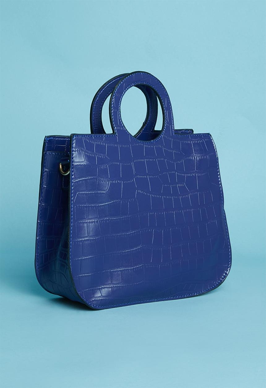 Superbalist - Round handle tote bag - blue 