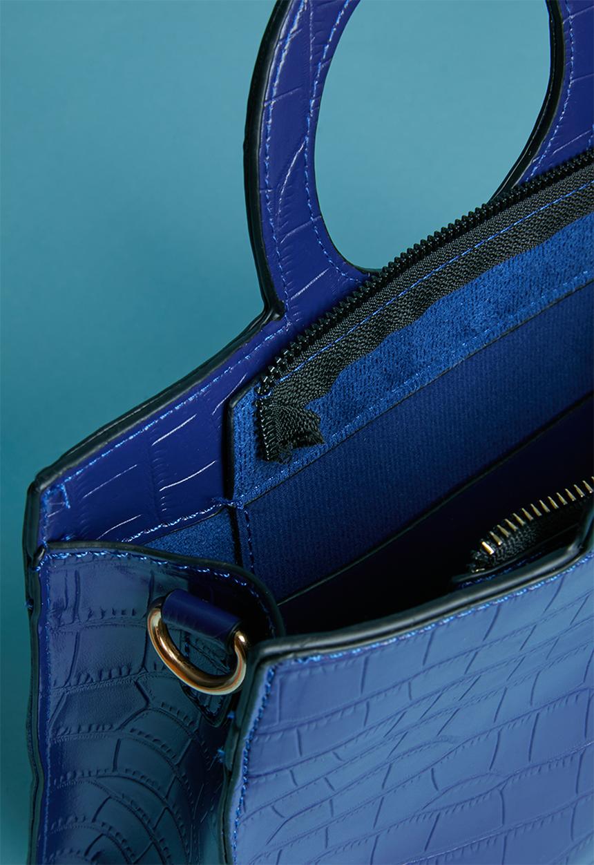 Superbalist - Round handle tote bag - blue 